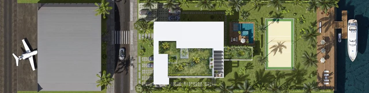 Planta de Implantação Geral no Residencial Portobello